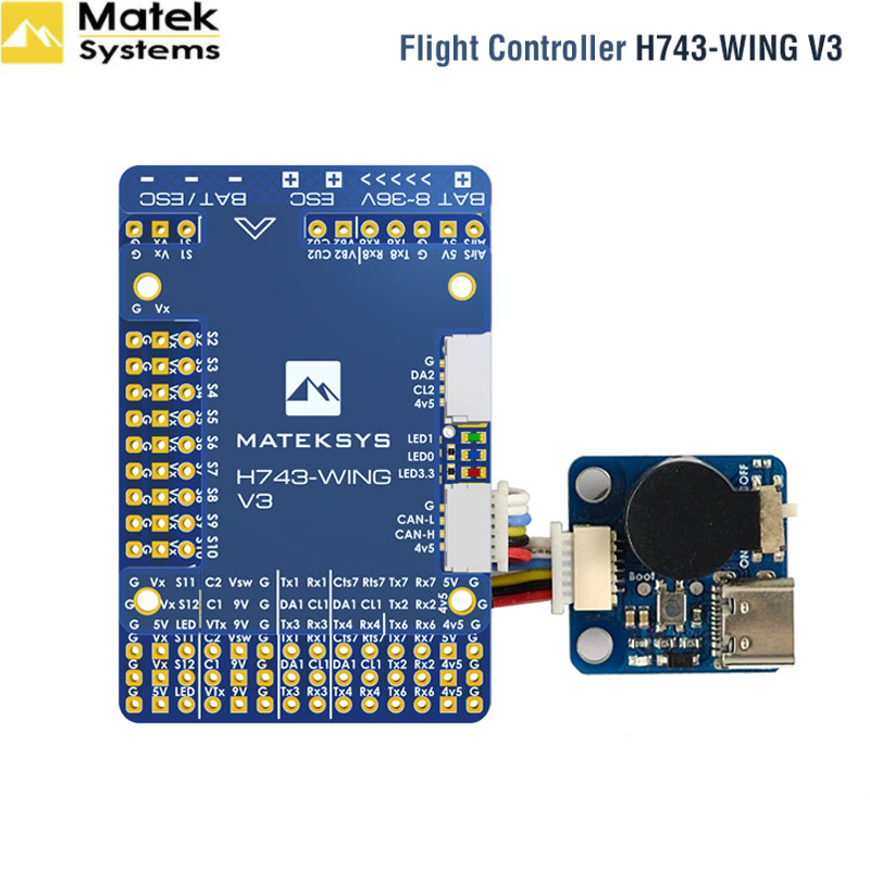 MATEK H743 WING V3 Flight Cont - Drone Antenna 评论和价格